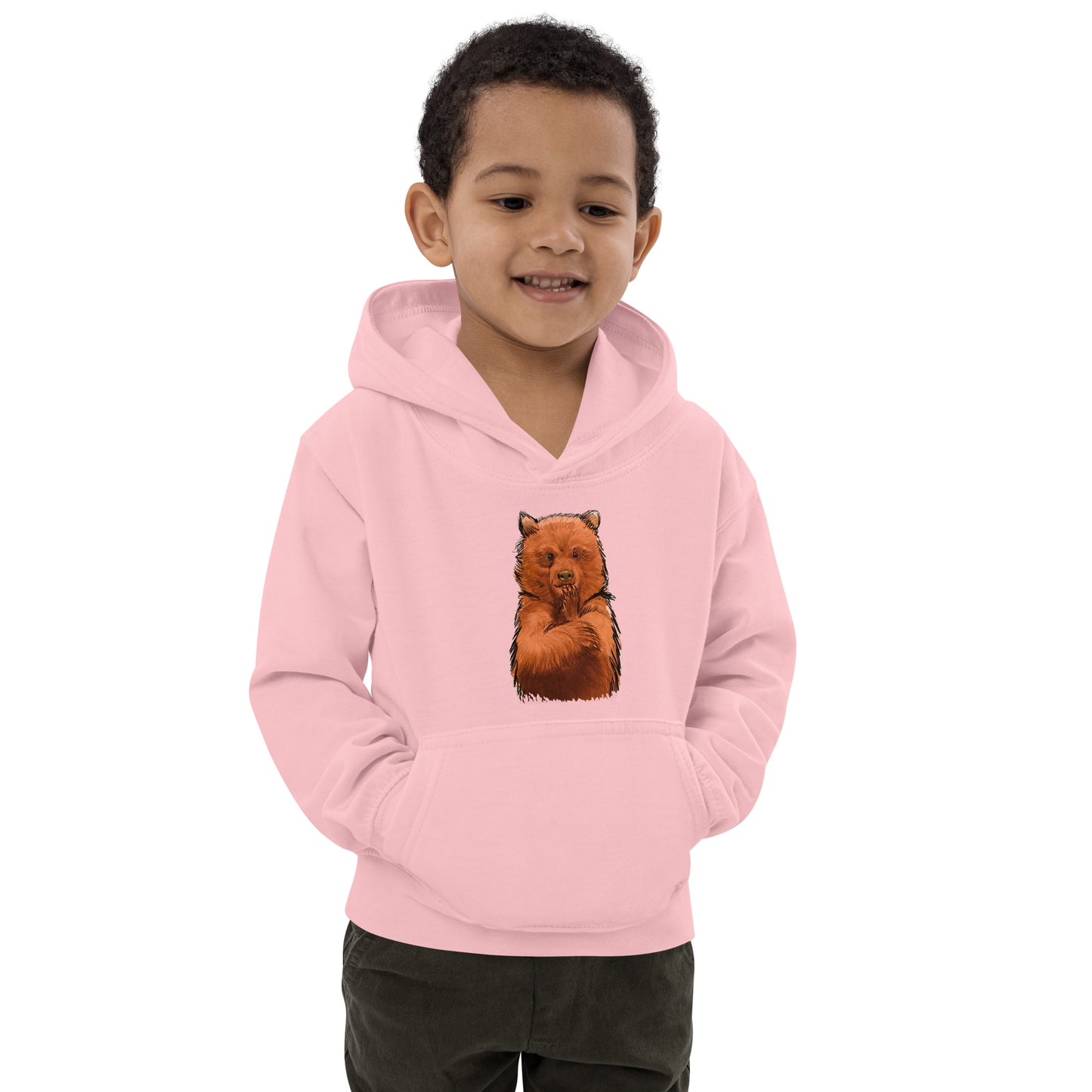 Cute Bear Kids Hoodie