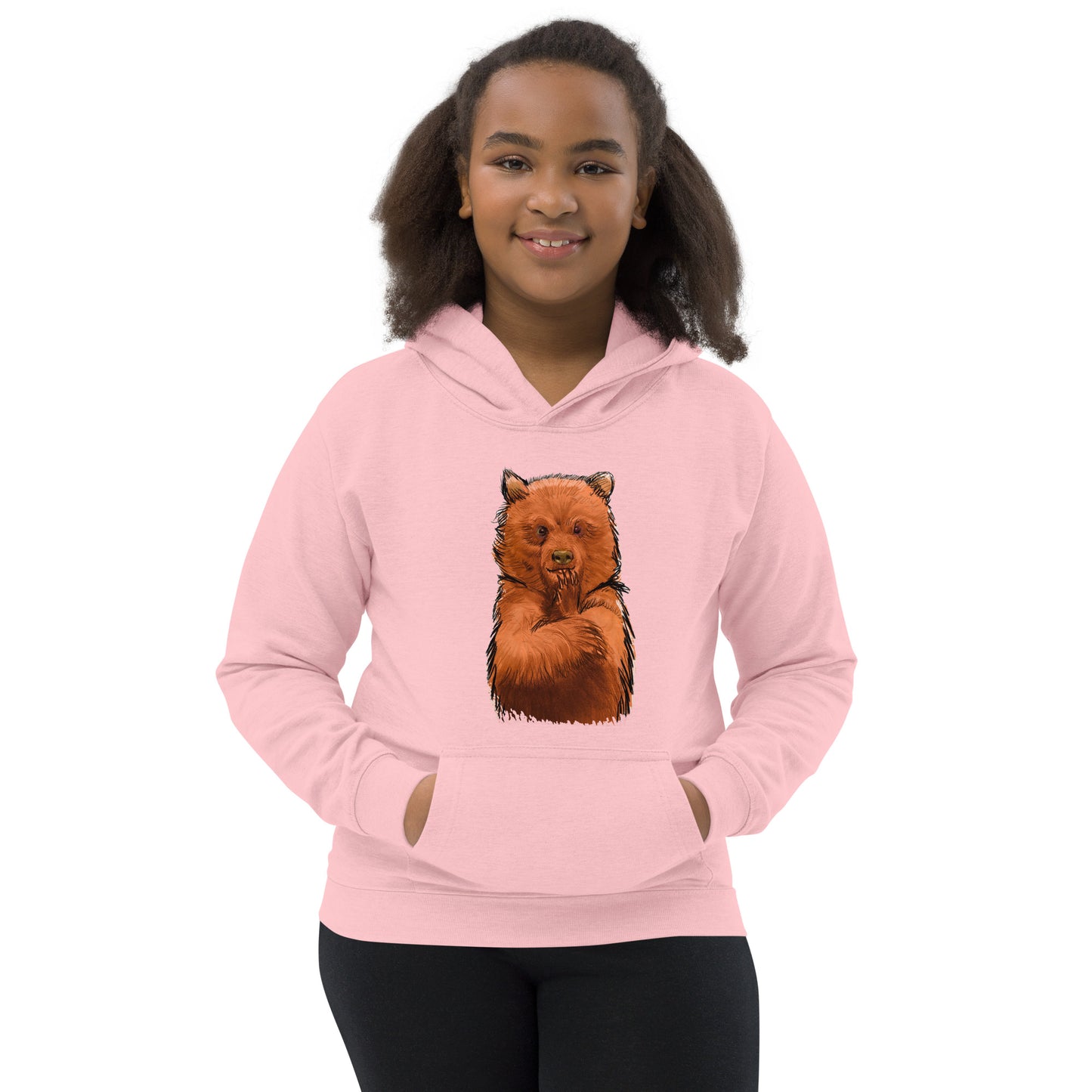 Cute Bear Kids Hoodie
