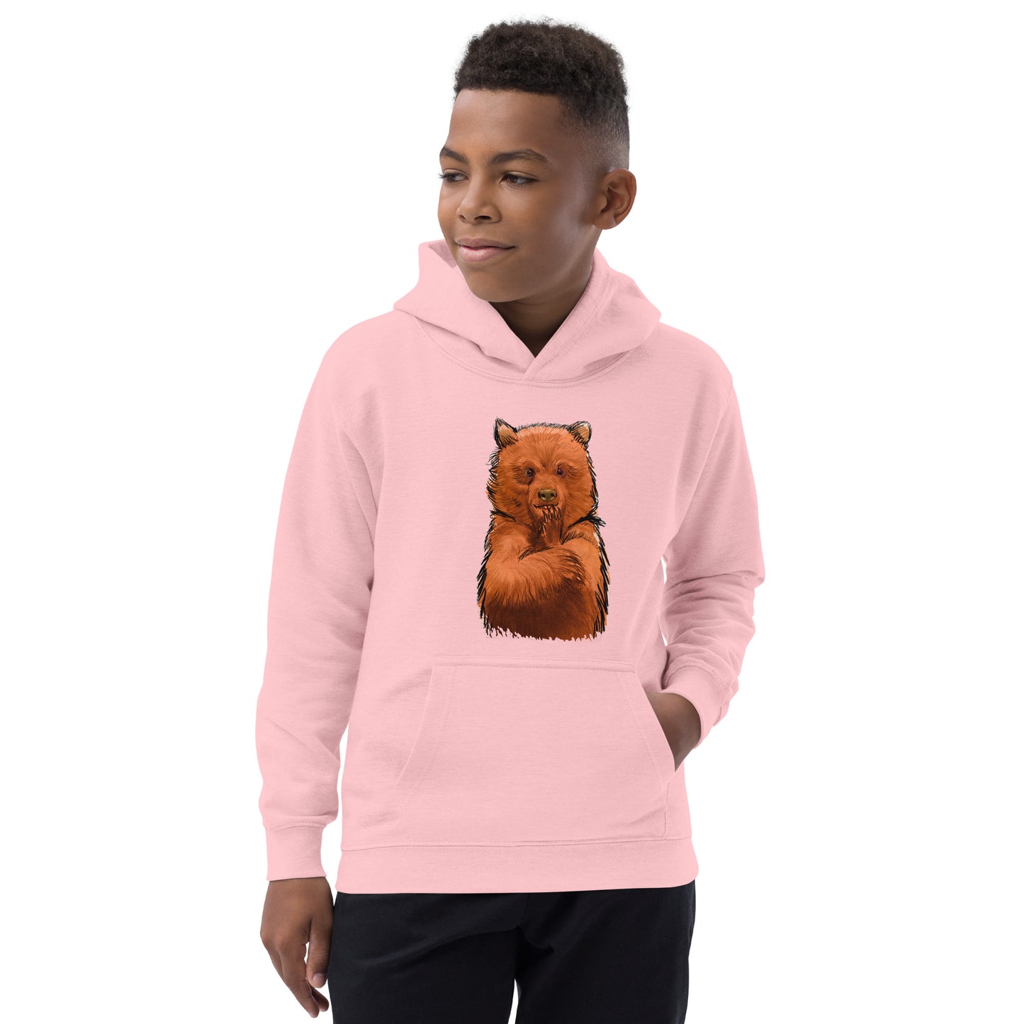 Cute Bear Kids Hoodie