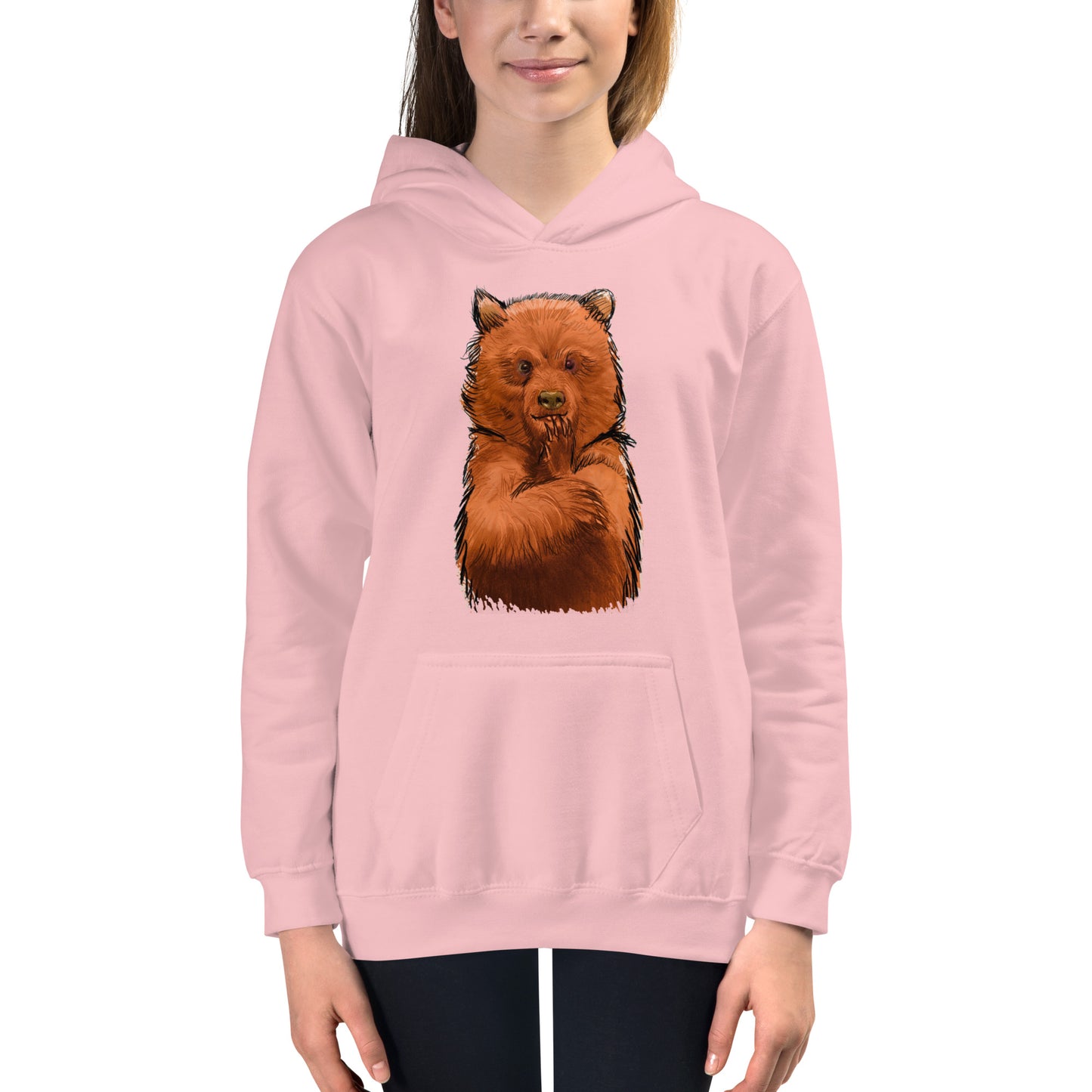 Cute Bear Kids Hoodie