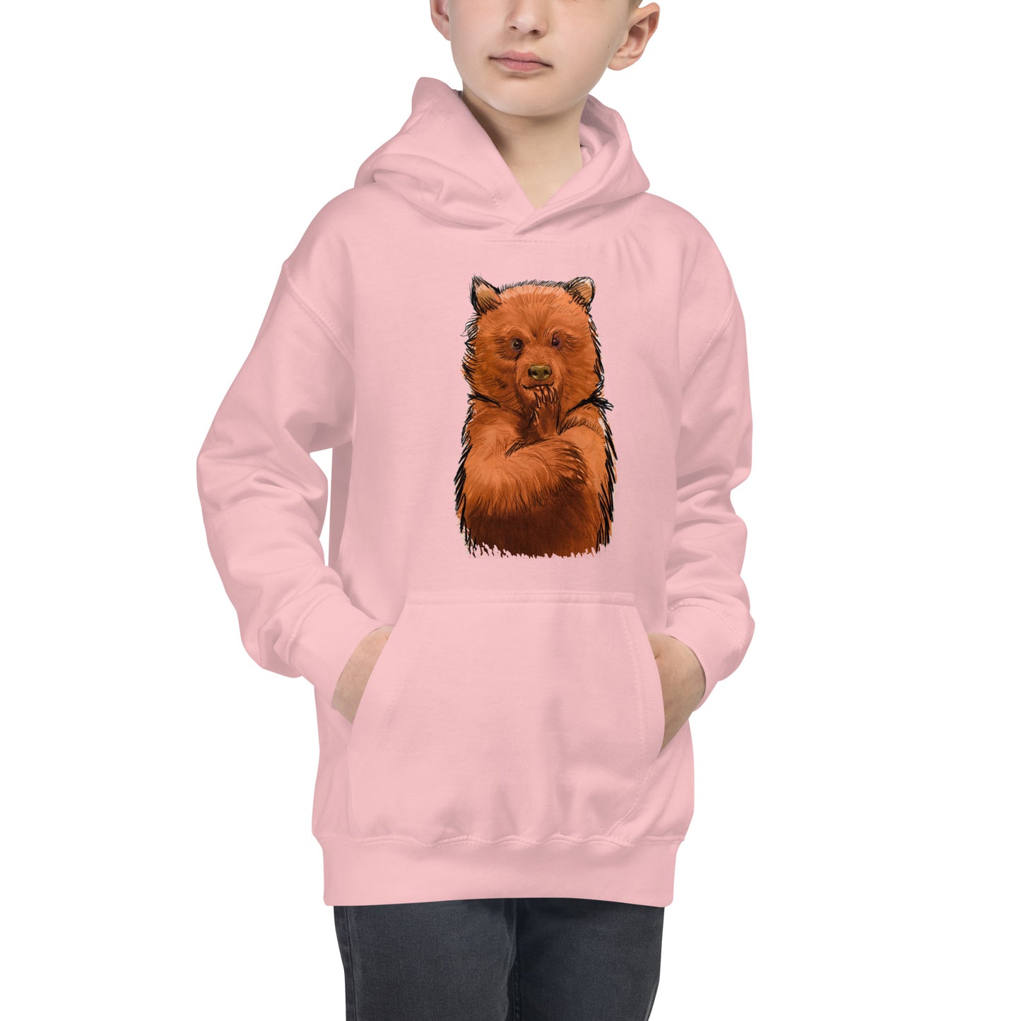 Cute Bear Kids Hoodie