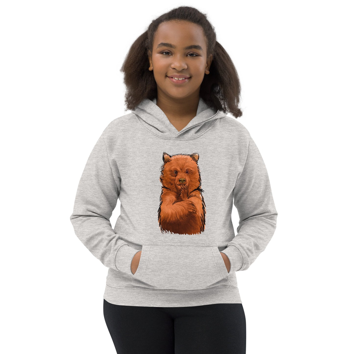 Cute Bear Kids Hoodie