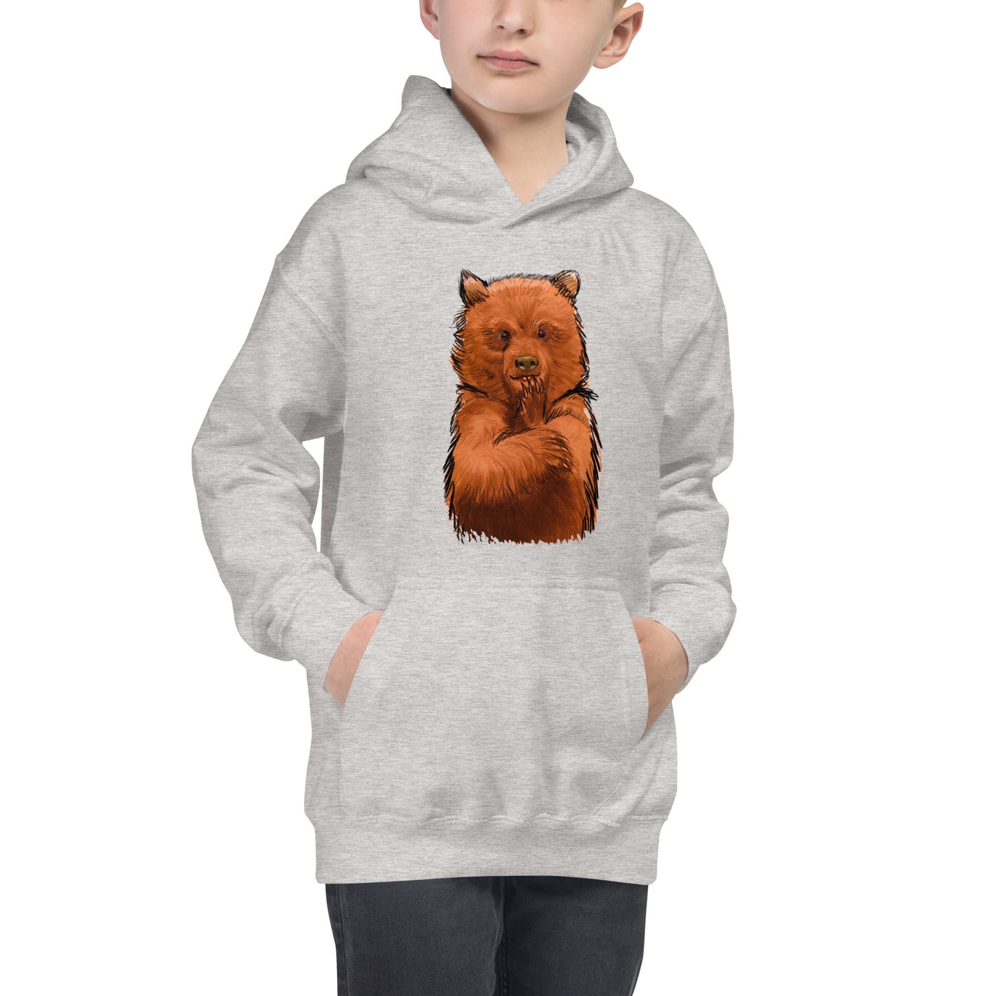 Cute Bear Kids Hoodie