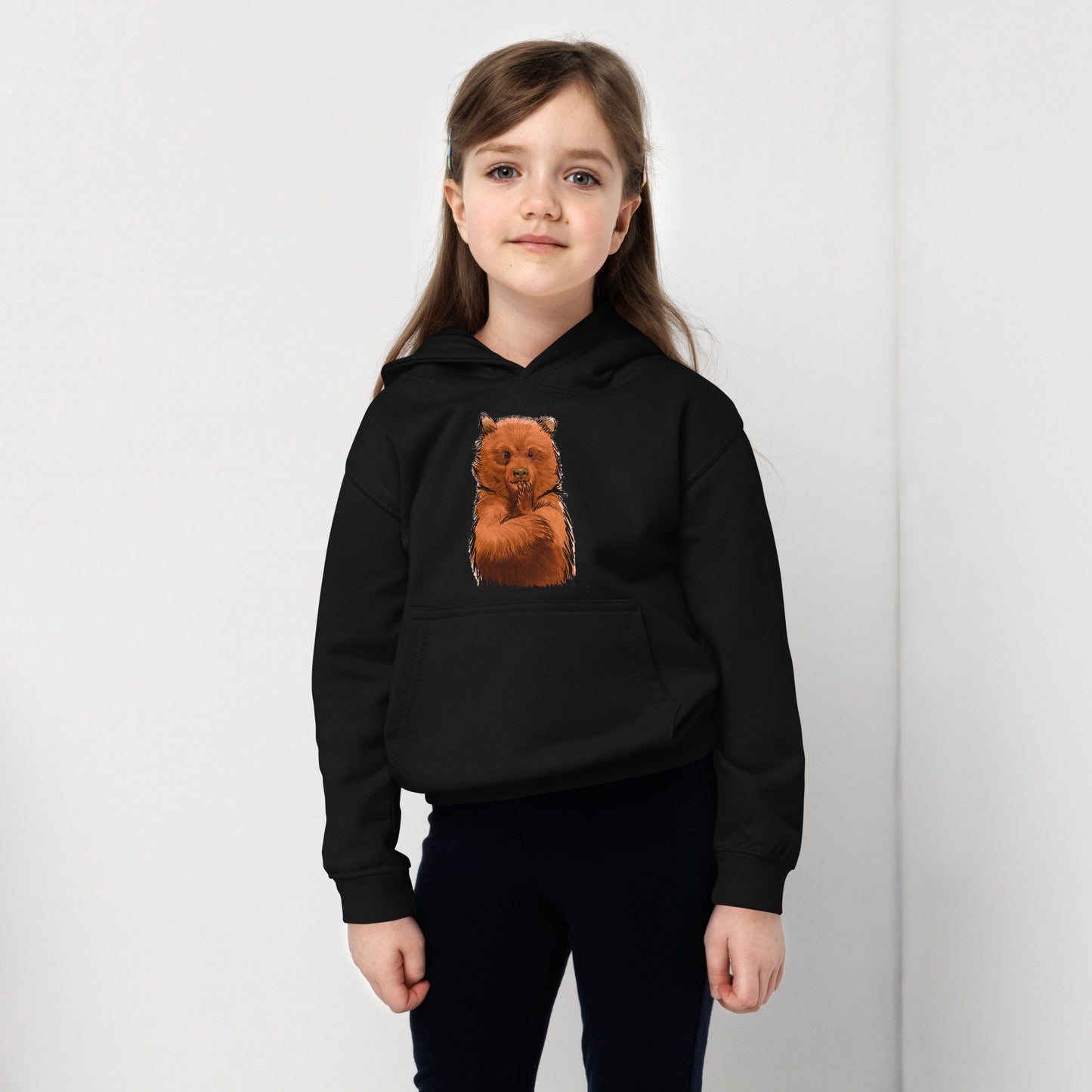 Cute Bear Kids Hoodie