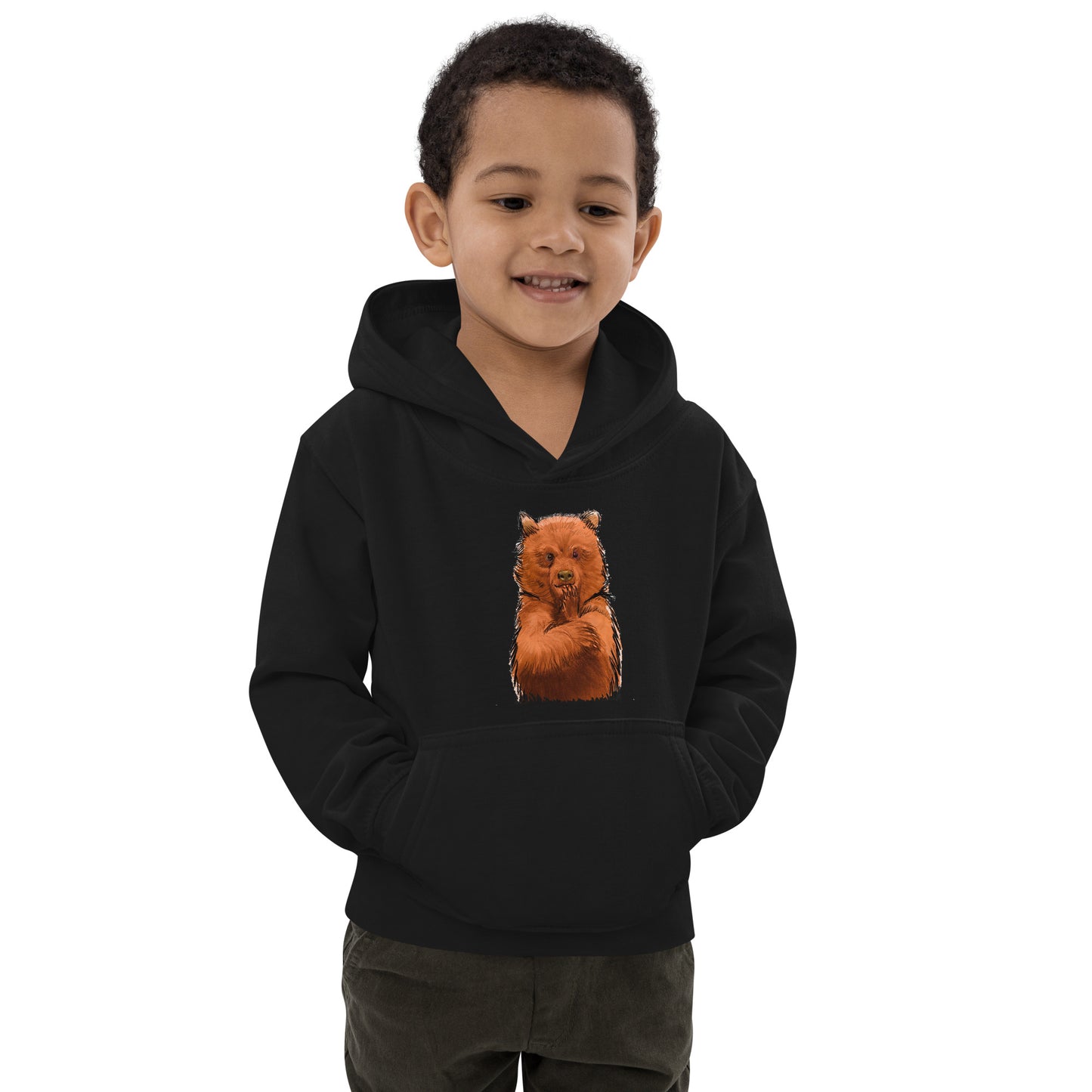 Cute Bear Kids Hoodie