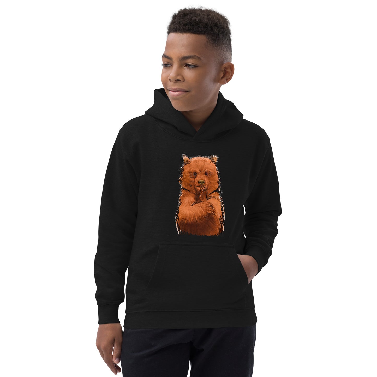 Cute Bear Kids Hoodie