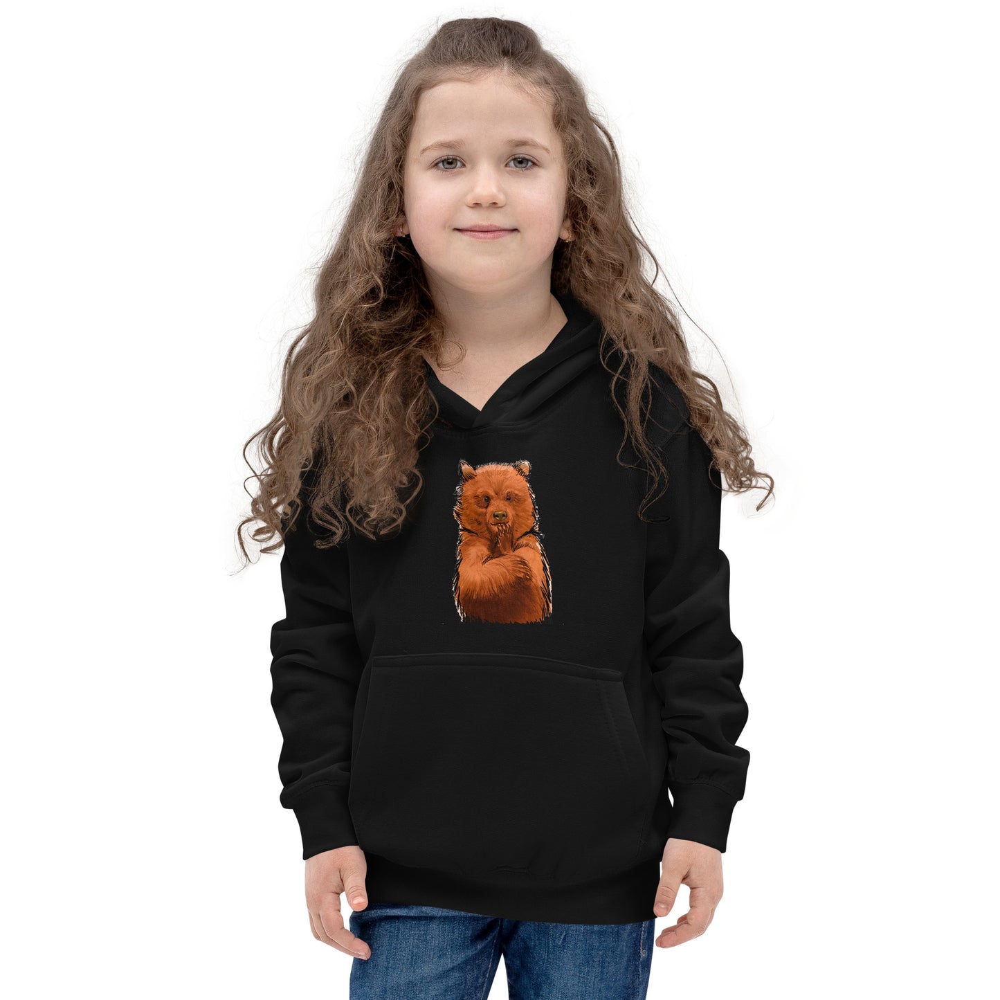 Cute Bear Kids Hoodie