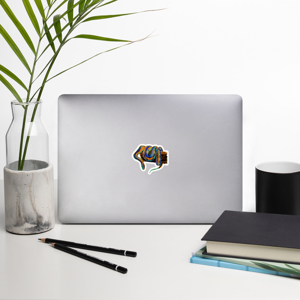 Serpent Full Color Bubble-free stickers