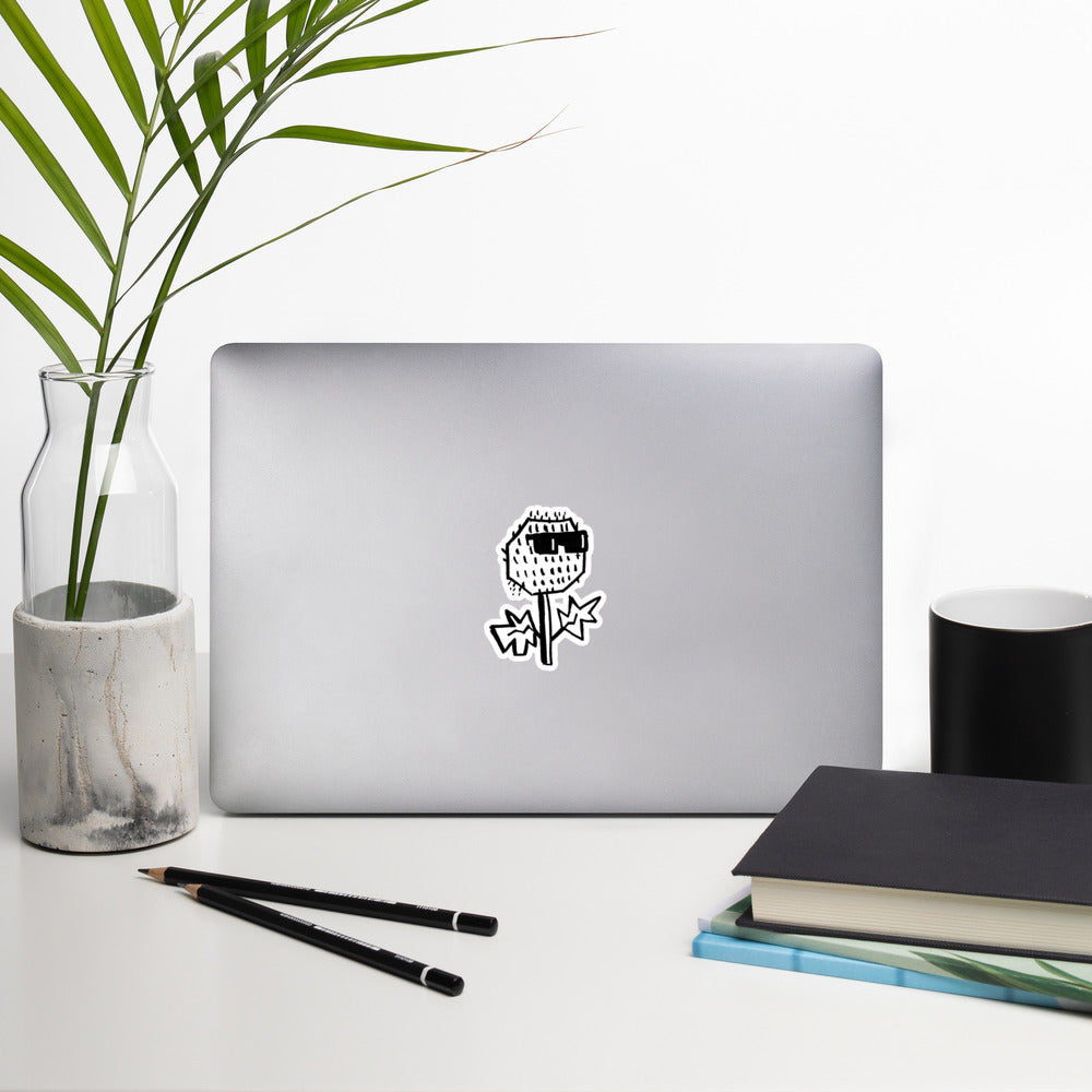 Flower Cool Bubble-free stickers