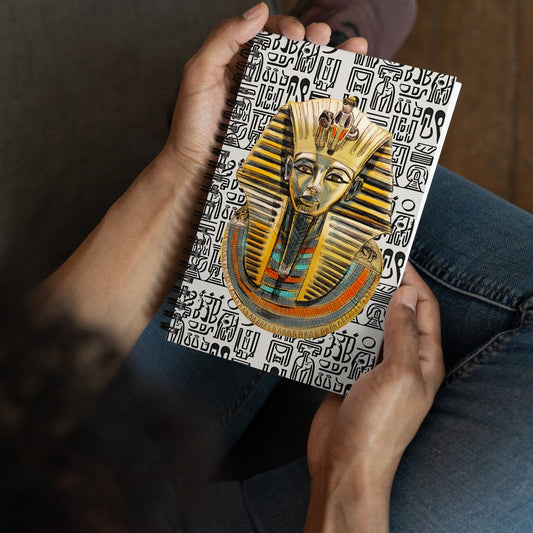 Egypt Art Spiral notebook