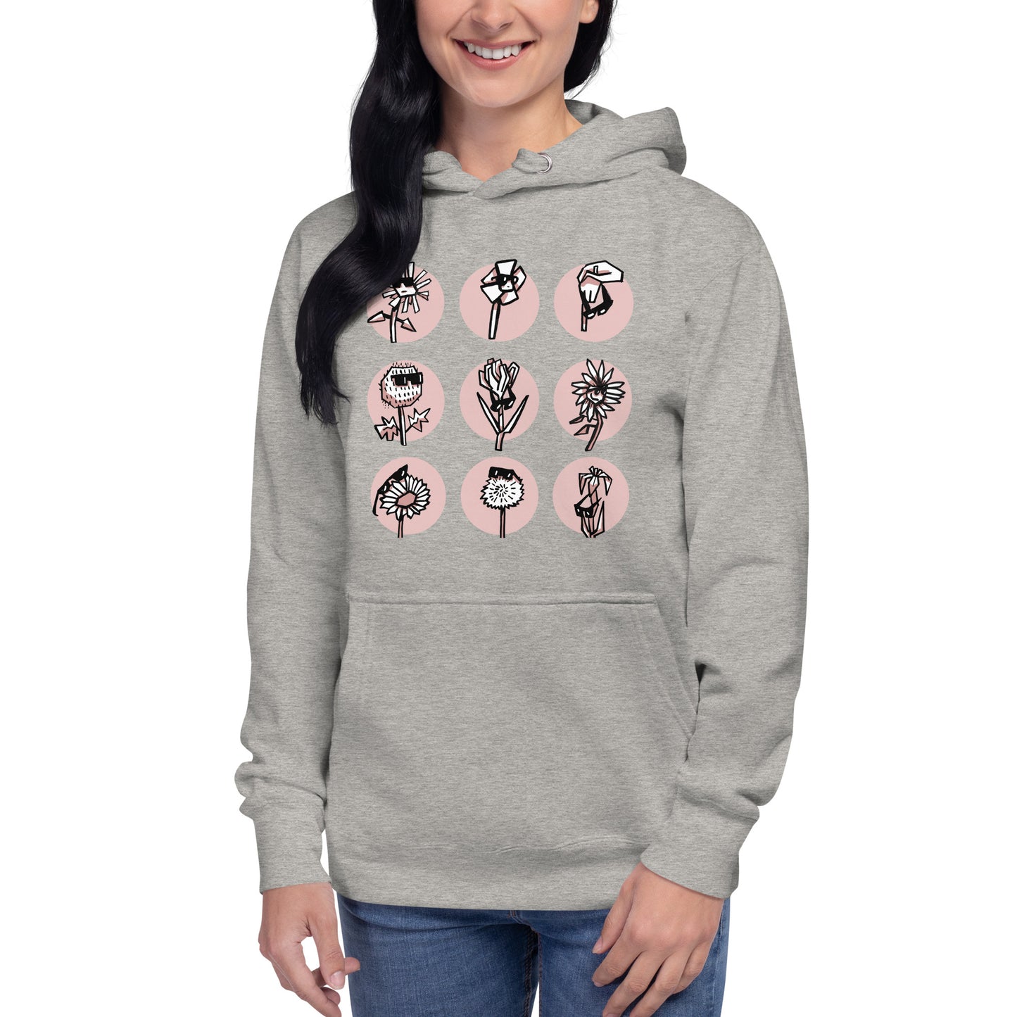 Women's Flower Cool Hoodie Variant 1