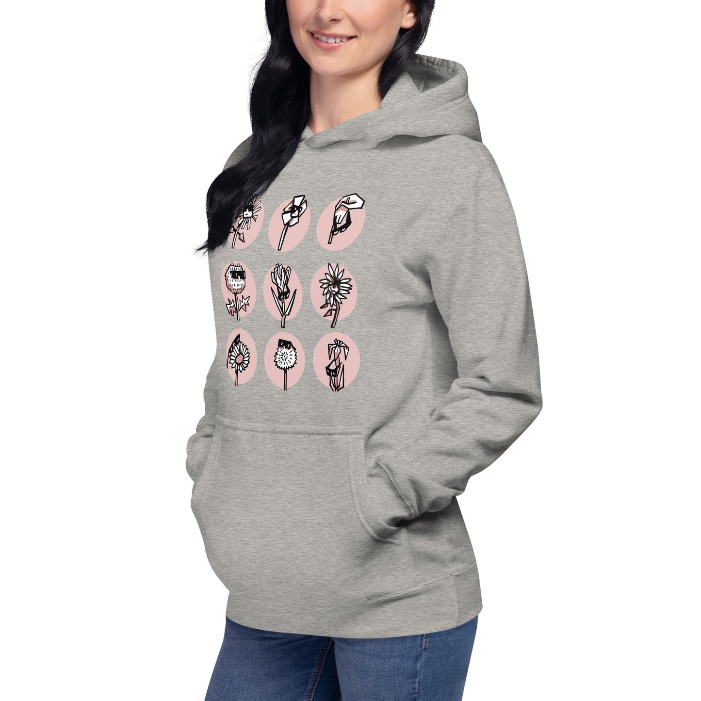Women's Flower Cool Hoodie Variant 1