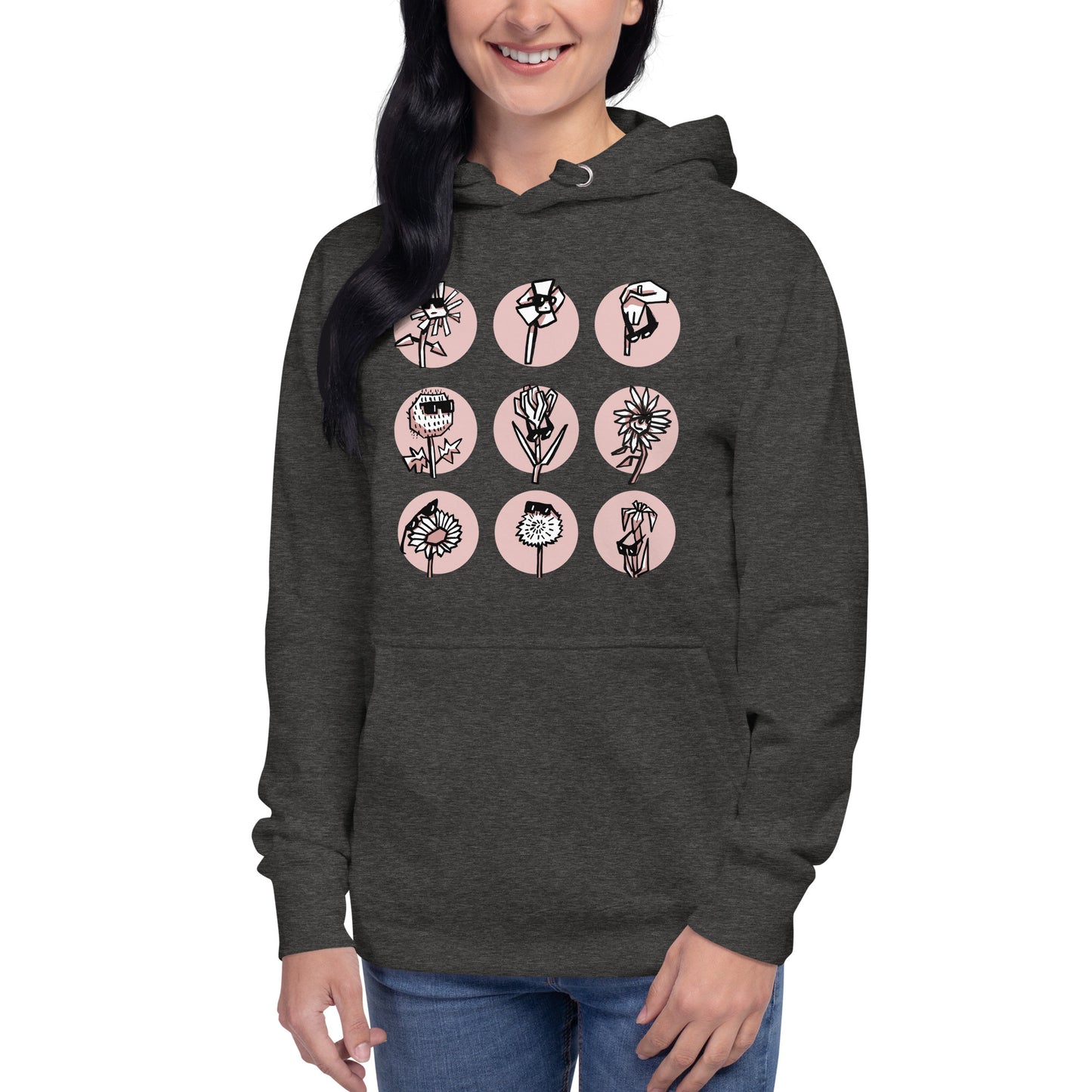 Women's Flower Cool Hoodie Variant 1