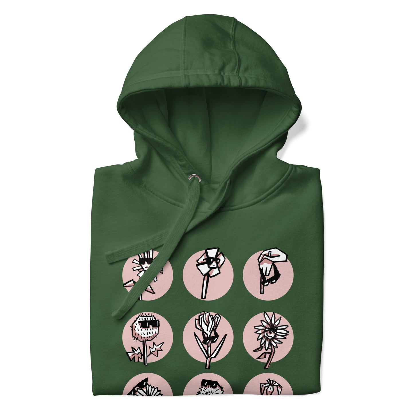 Women's Flower Cool Hoodie Variant 1