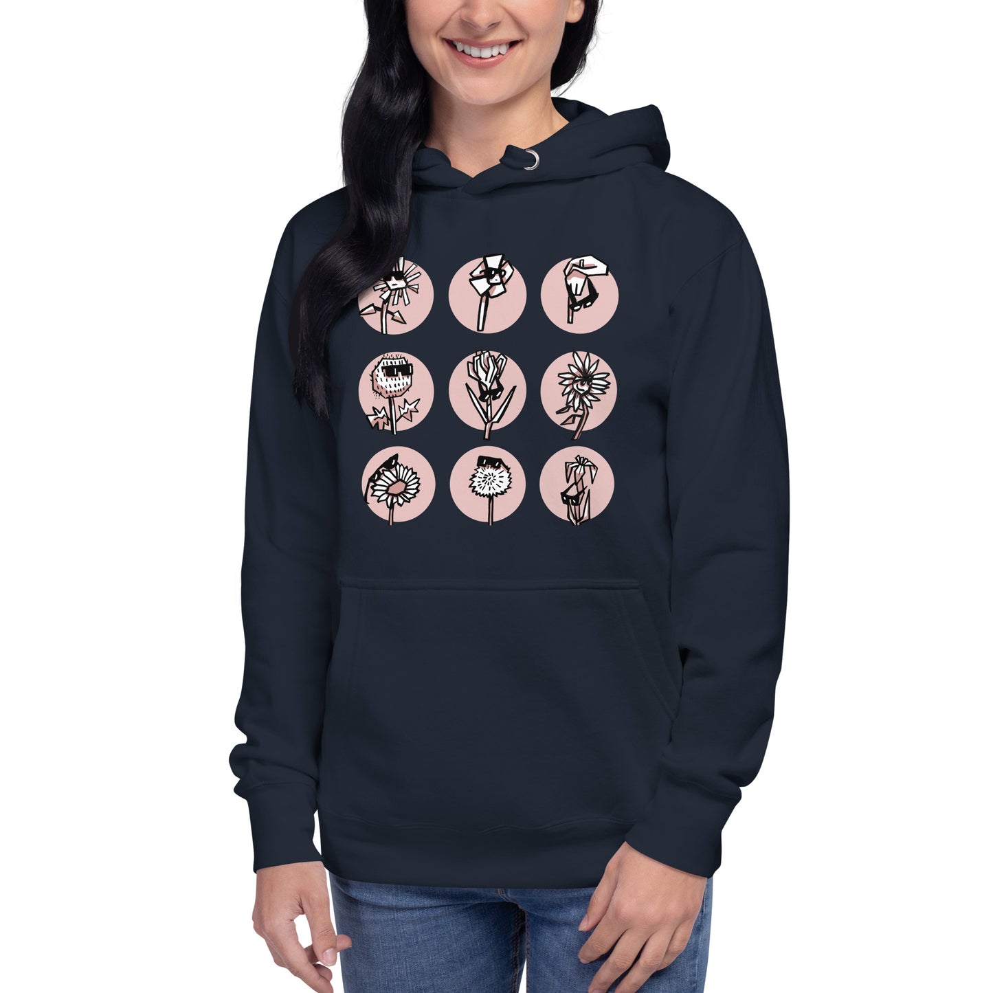 Women's Flower Cool Hoodie Variant 1