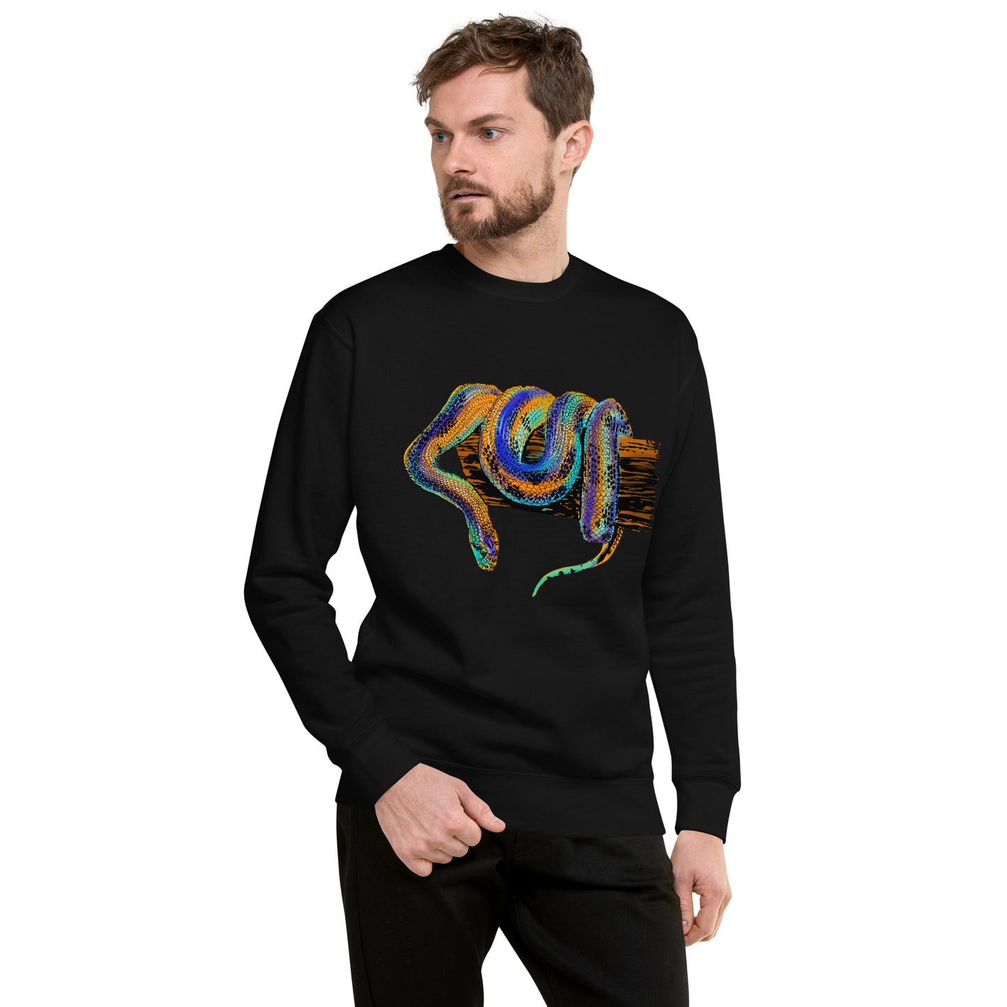 Serpent Full Color Unisex Premium Sweatshirt