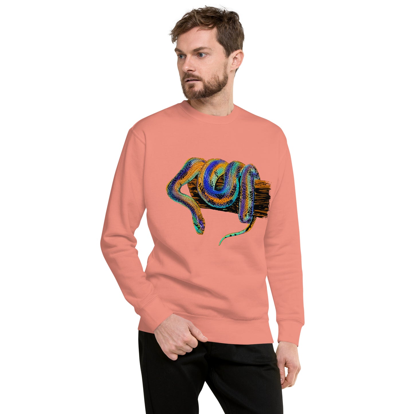 Serpent Full Color Unisex Premium Sweatshirt