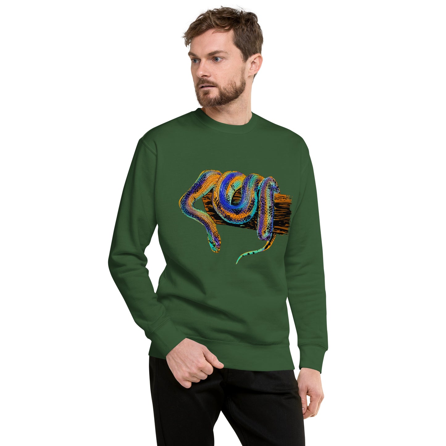 Serpent Full Color Unisex Premium Sweatshirt