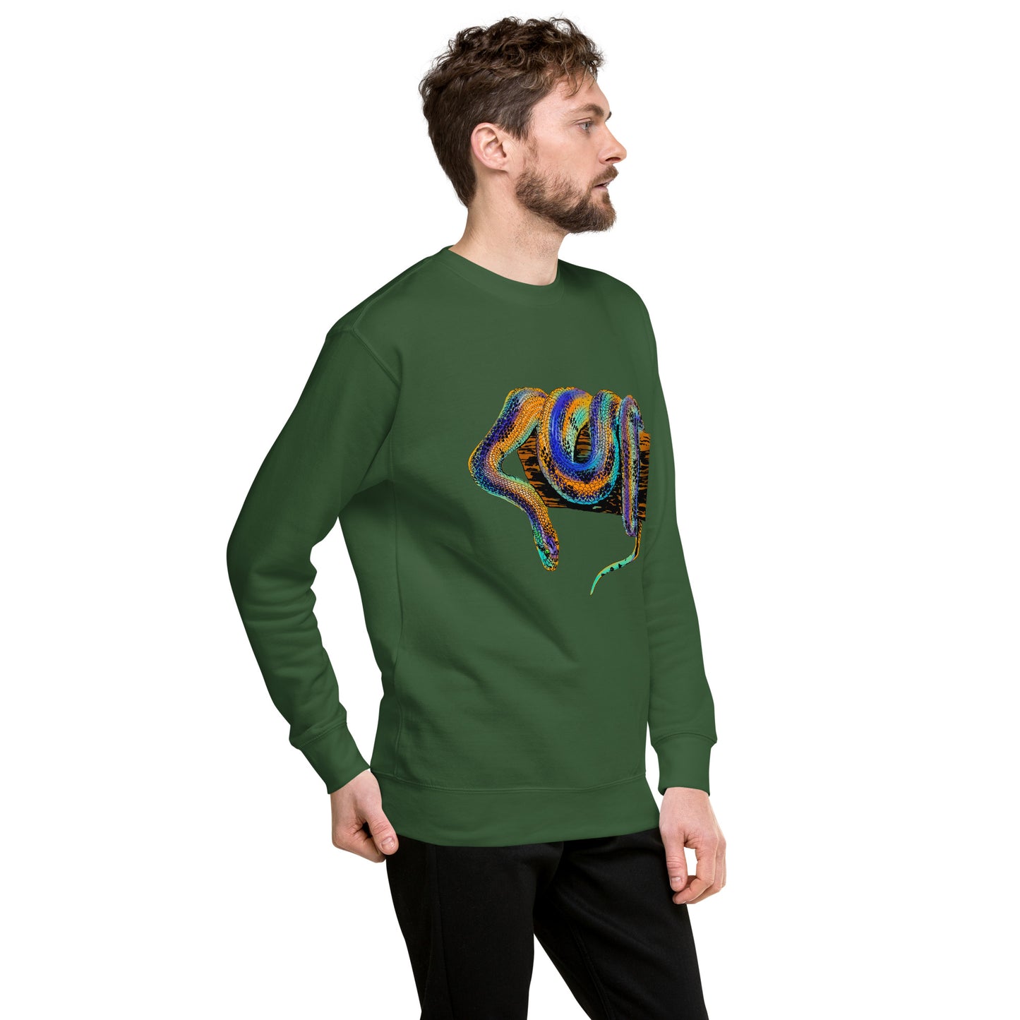 Serpent Full Color Unisex Premium Sweatshirt