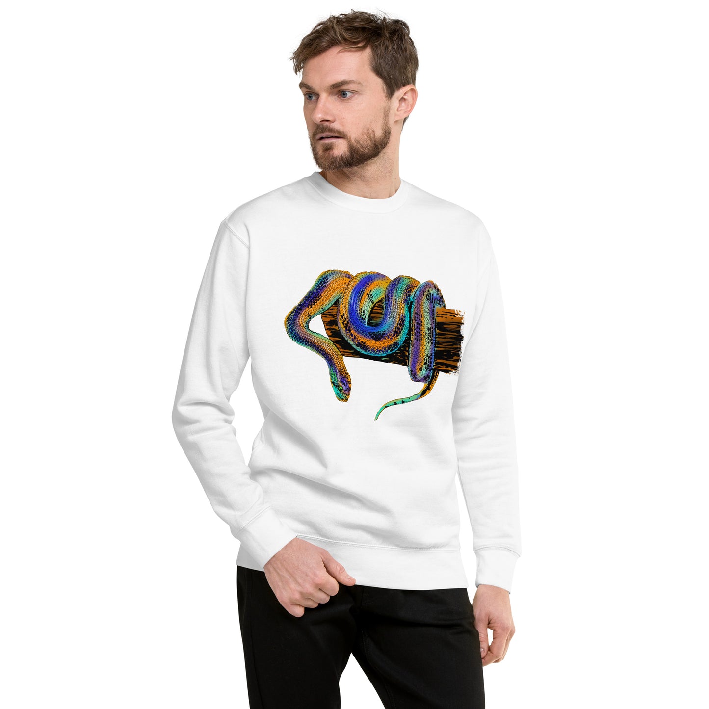 Serpent Full Color Unisex Premium Sweatshirt