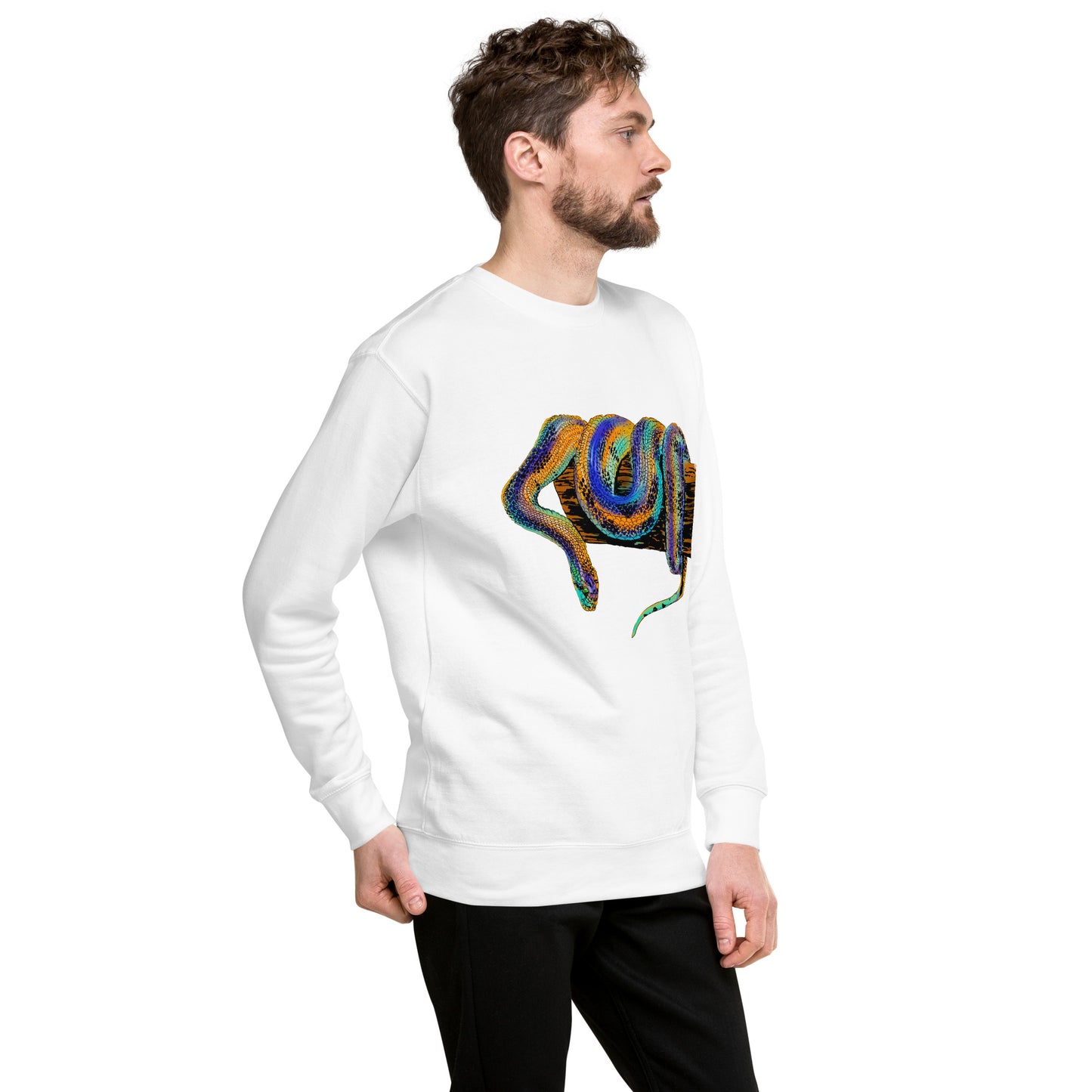 Serpent Full Color Unisex Premium Sweatshirt