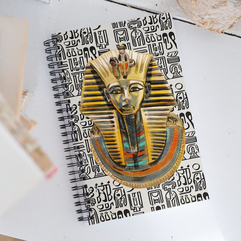 Egypt Art Spiral notebook